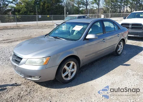 2007 Hyundai Sonata Gls from USA, damaged, VIN 5NPET46C87H296954